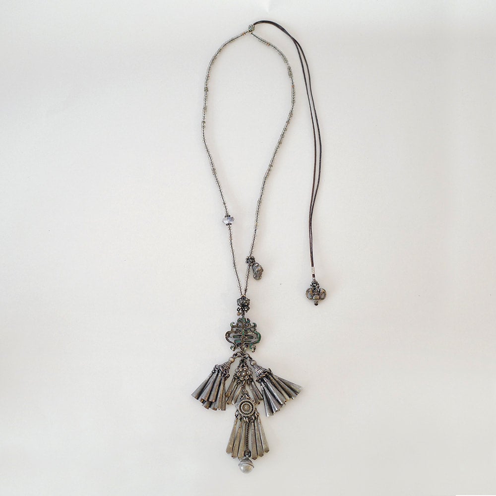 中国 七宝 銀細工 silver アクセサリー 天然石